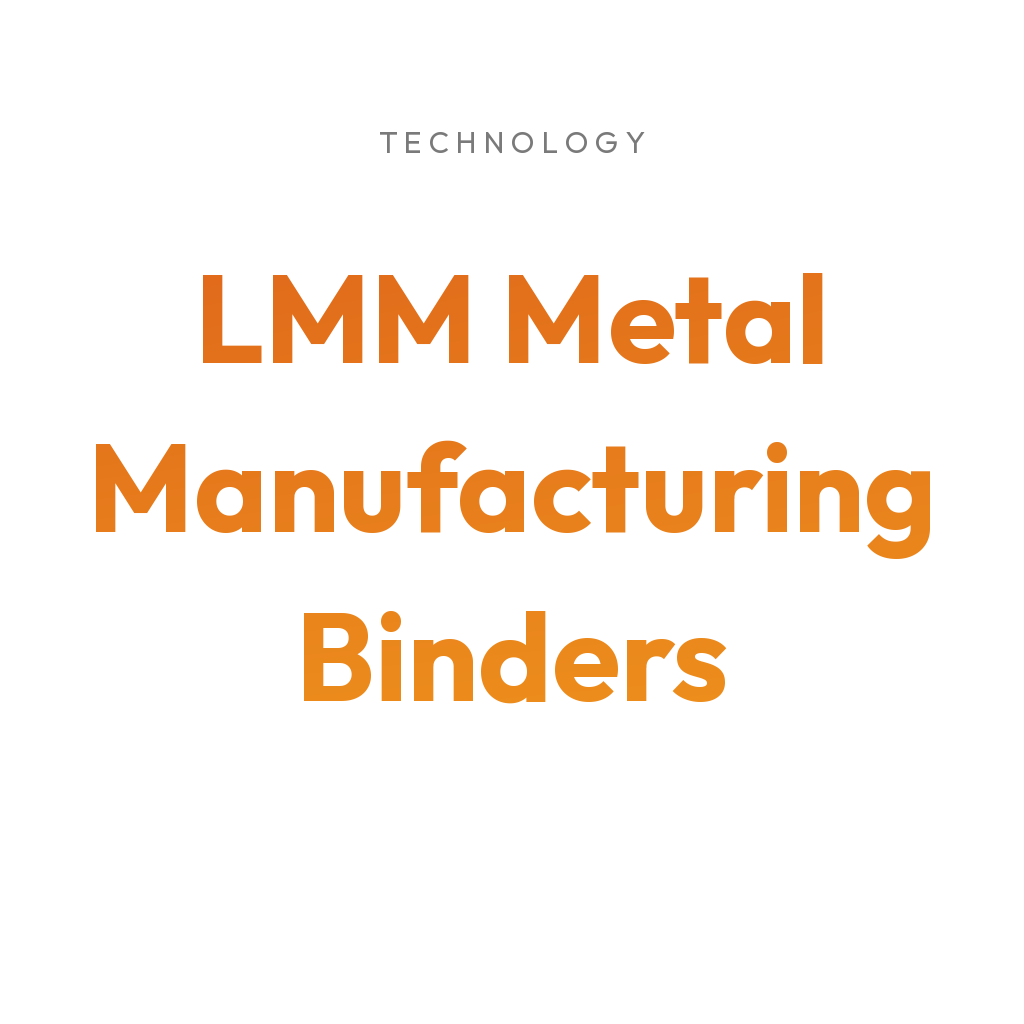 3Dresyns collection cover for 3Dresyns binders for Lithography-based Metal Manufacturing LMM.