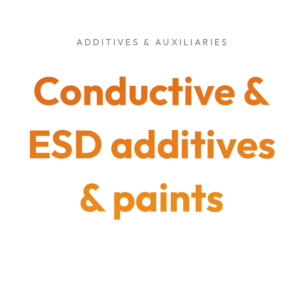 3Dresyns collection cover for Conductive & ESD additives & paints.
