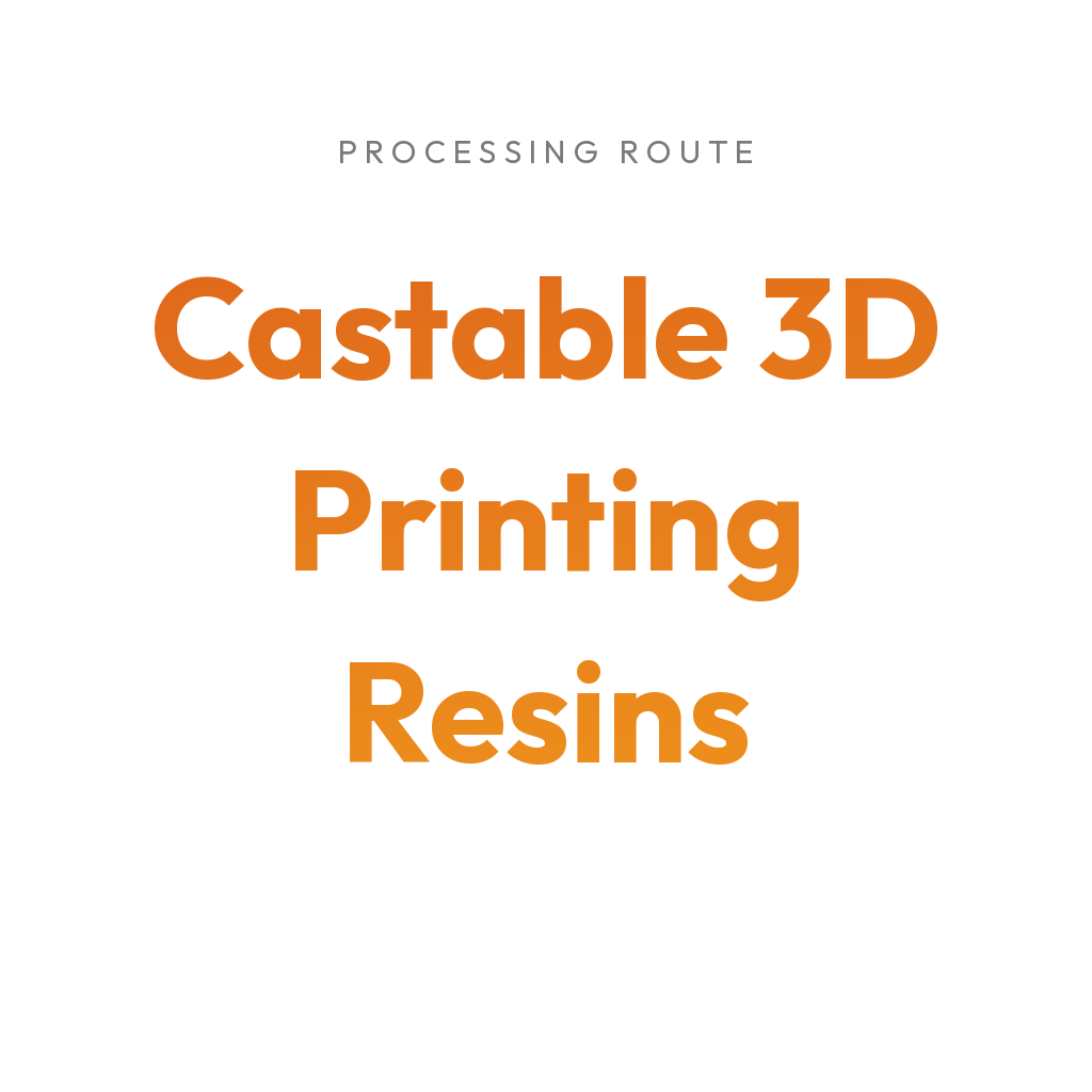 3Dresyns collection cover for Castable 3D Printing Resins.