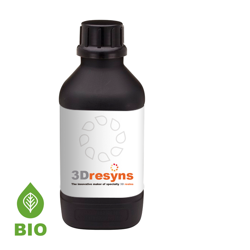 3Dresyn OD Soya1, bio based soya 3D resin with 82% Bio content for printing eco friendly dental models