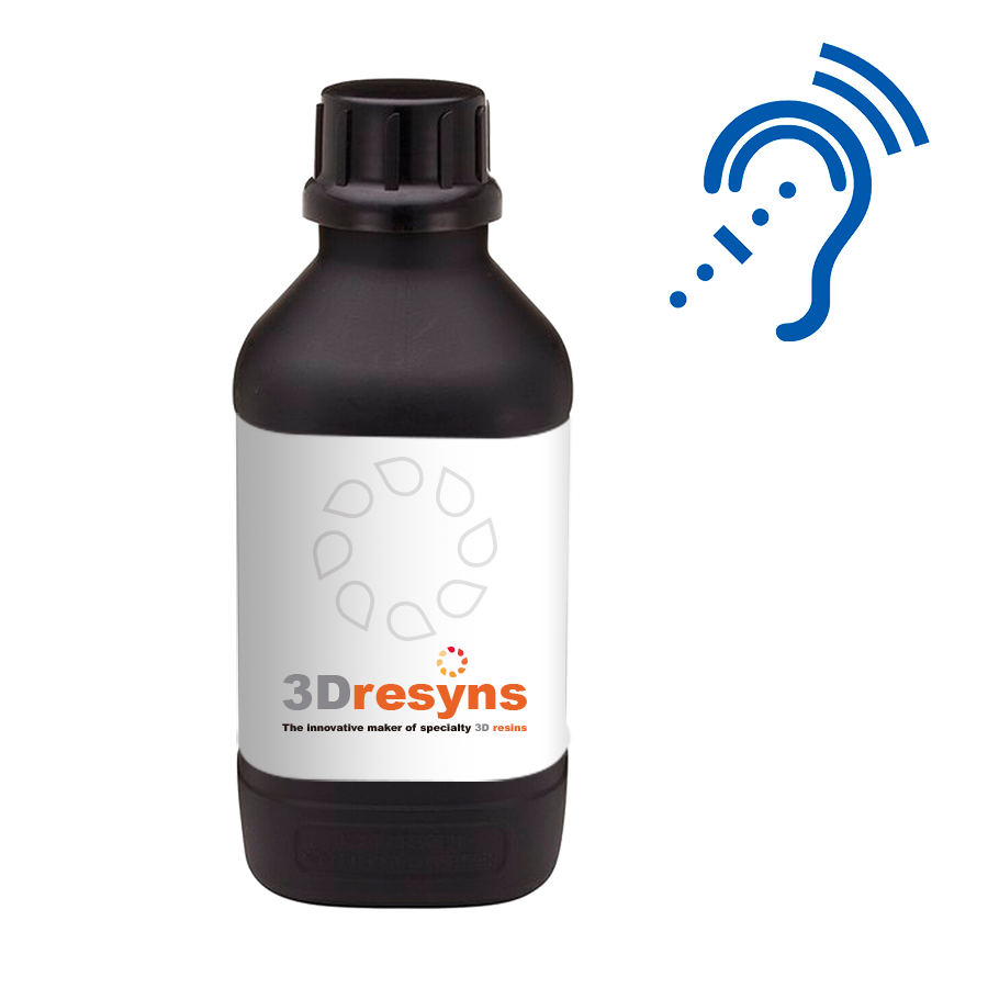 3Dresyn IJ OTO-UHF Bio – Ultra-Hard & Flexible Inkjet Resin