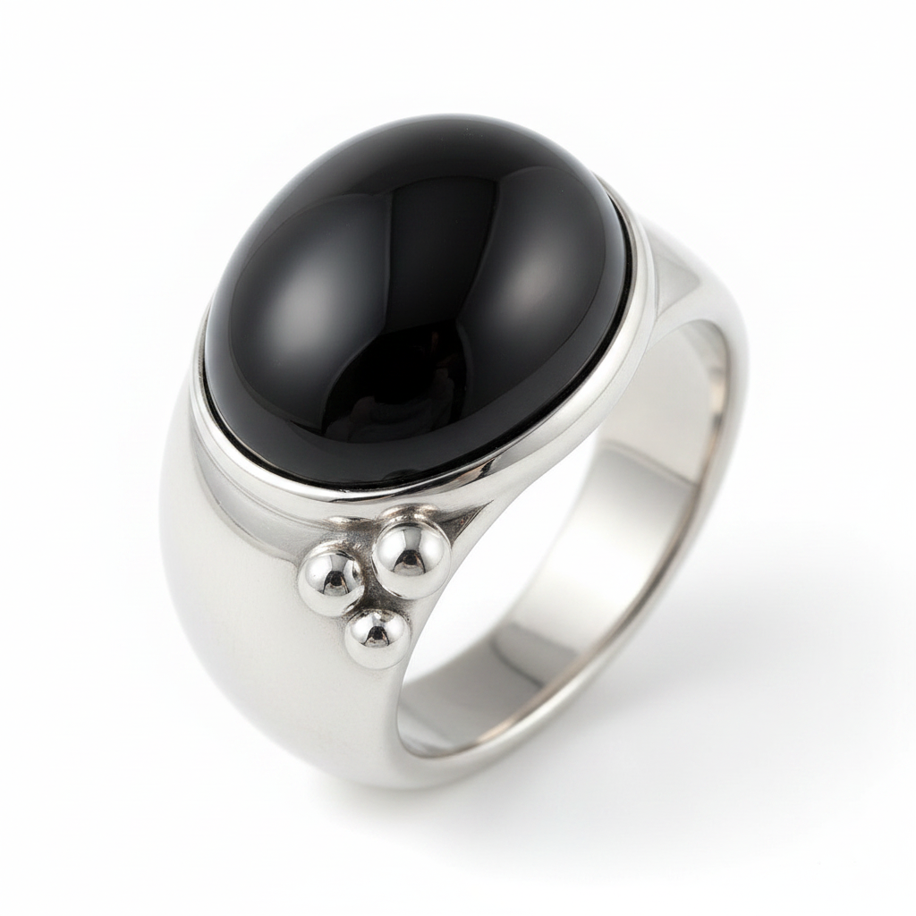 3Dresyn MB1 Magnetic Black for direct 3D printing of Black Magnetite Jewelry