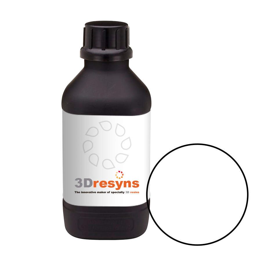 3Dresyn CD Pro, Conceptual Design resin supplied in several colors for Professional printing of models & prototypes