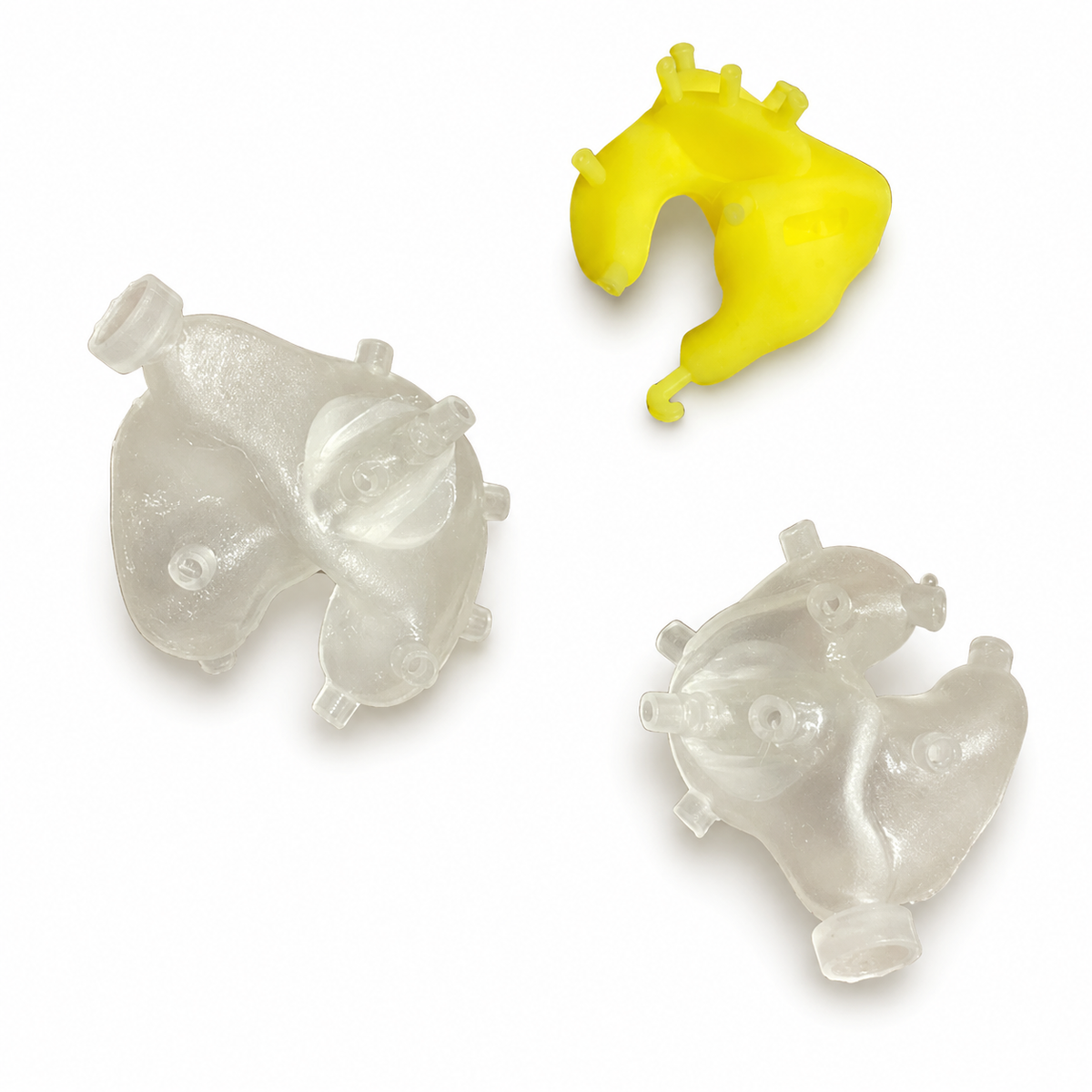 3Dresyn® IM-SF Cocoon is a soft and flexible sacrificial photopolymer designed for the fabrication of cocoon-type molds