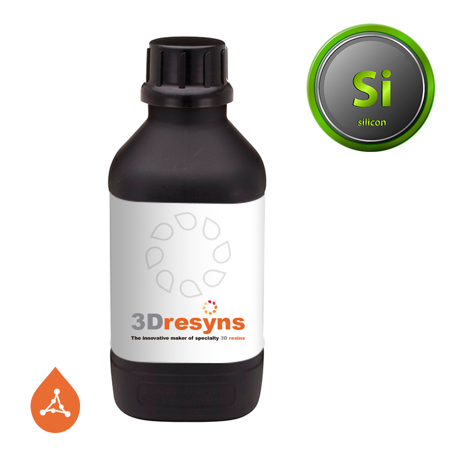 Silicone like 3Dresyn Soft SR with Shore A30