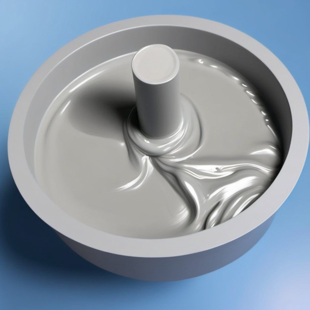 Ceramic, metal & polymer powder feedstock slurries for injection in 3D printed molds