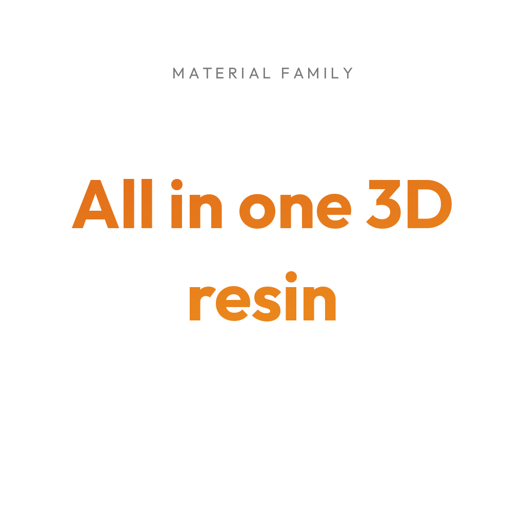 3Dresyns collection cover for All in one 3D resin.