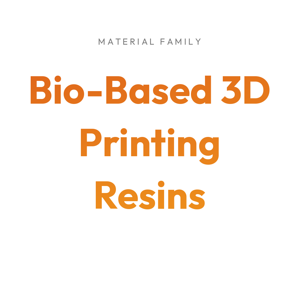 3Dresyns collection cover for Bio-Based 3D Printing Resins.