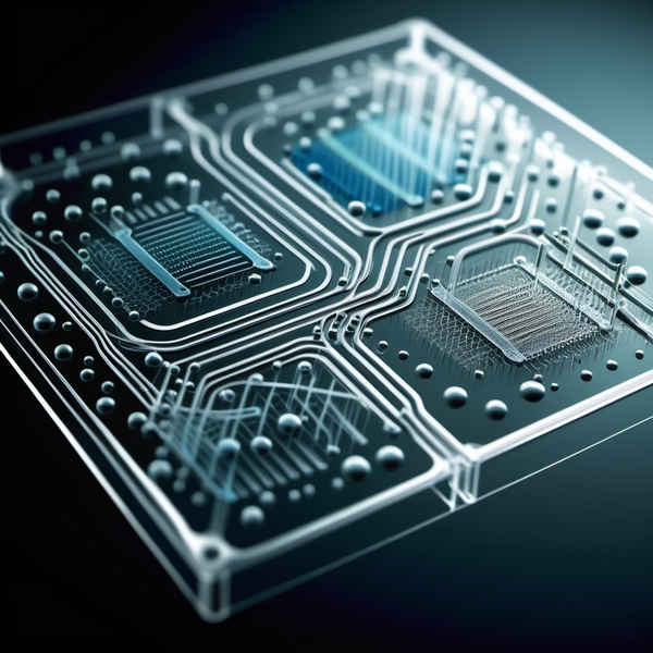 Microfluidic 3Dresyn MF HDT-ULV1 Clear High Deflection Temperature with ultra low viscosity for ultra thin microchannels