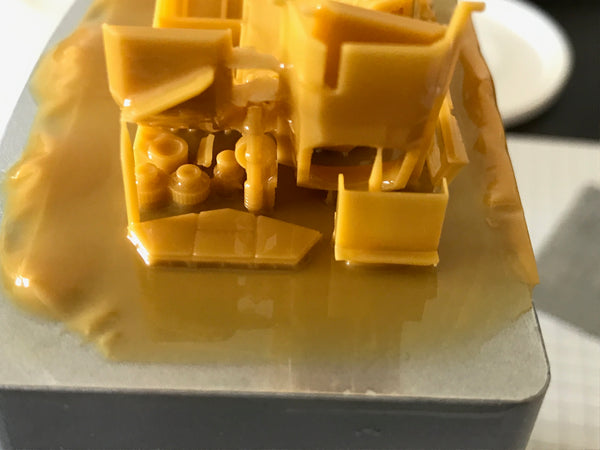 3Dresyn CD Bio D Natural Yellow, Conceptual Design Bio based 3D resin in natural yellow color