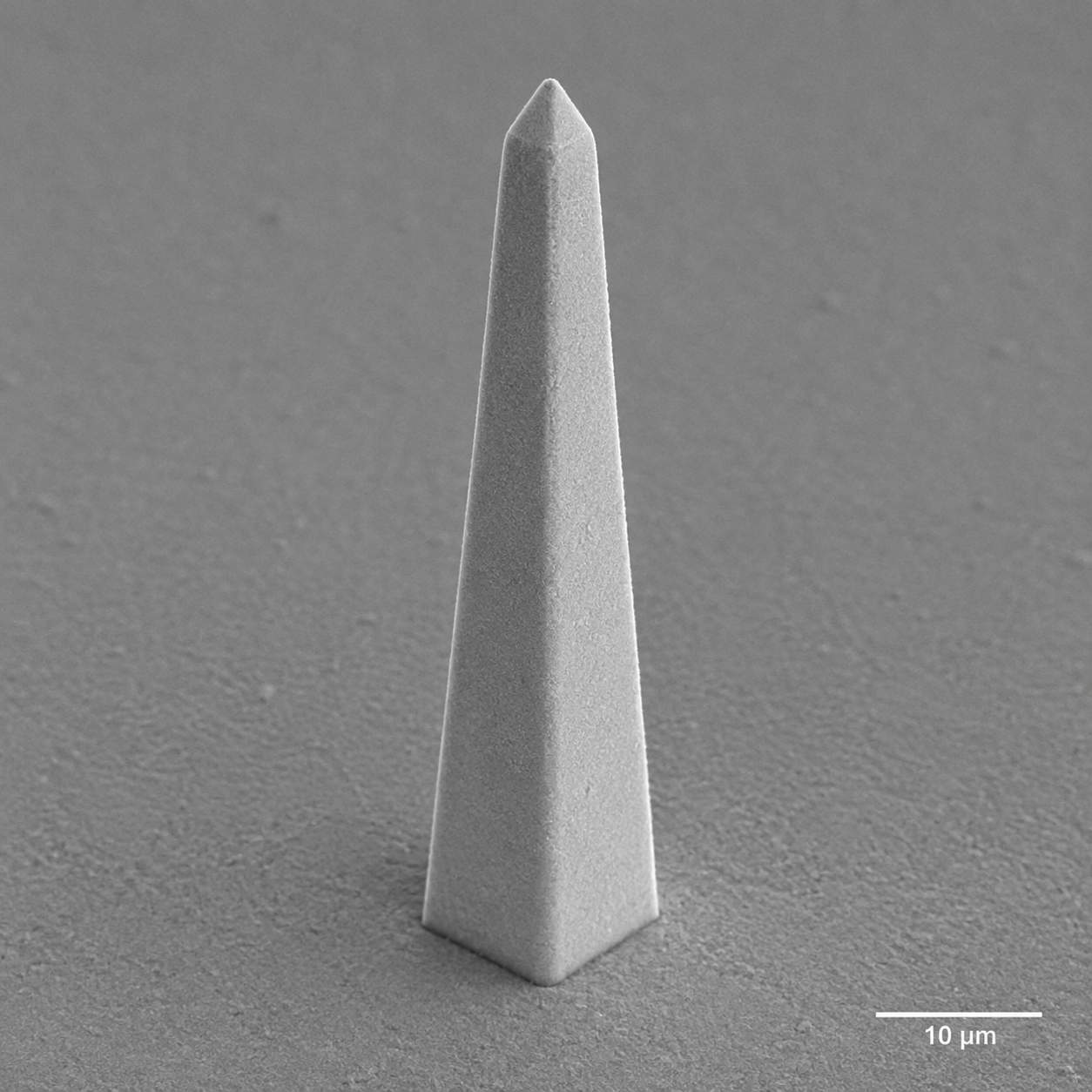 Illustrative AI-generated visualization of a 3Dresyns 2PP printed microstructure