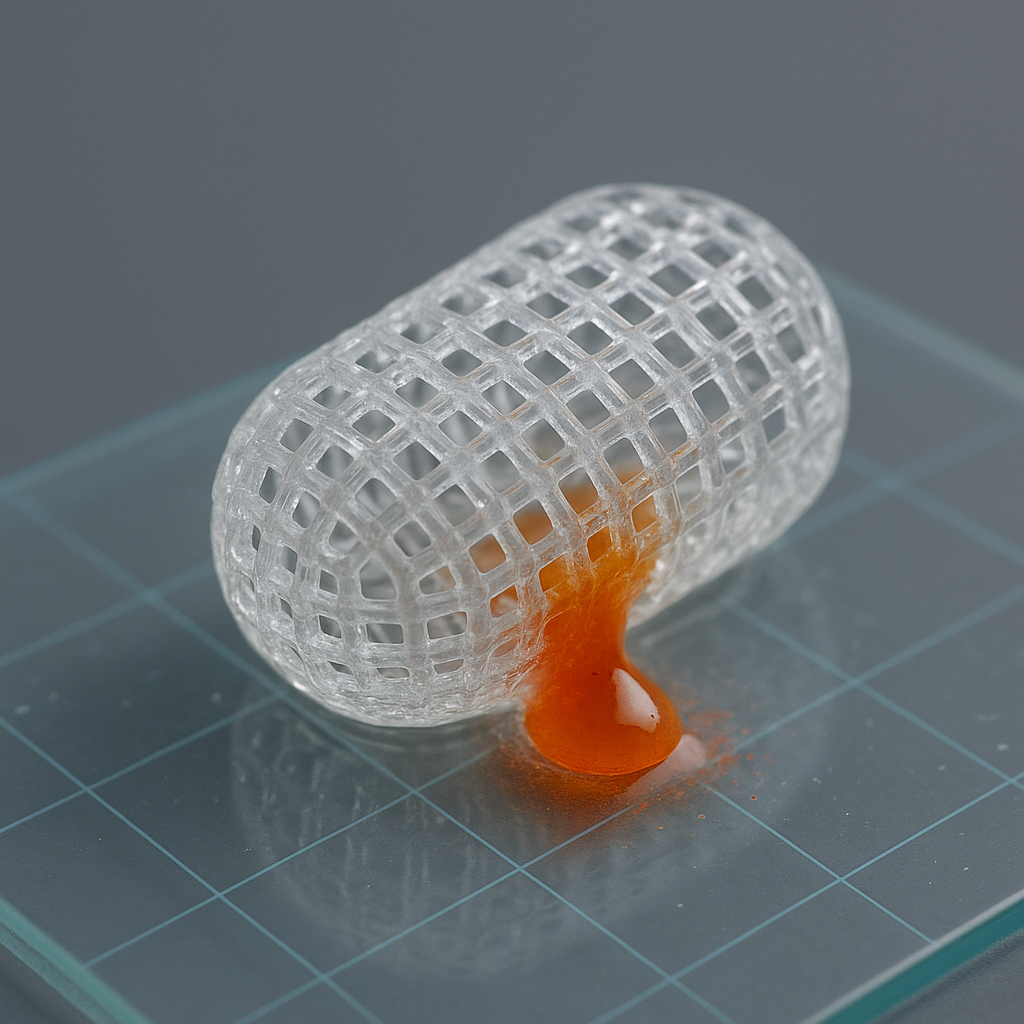 3Dresyn Pharma HydroGel SLA1, Photocurable Hydrogel Resin for Pharmaceutical SLA, DLP & LCD printing