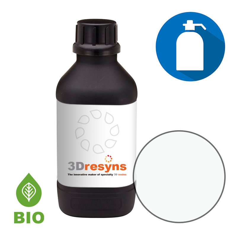 Filling Fluid FF1 Bio, biocompatible filling fluid for reducing the resin usage in top down printers