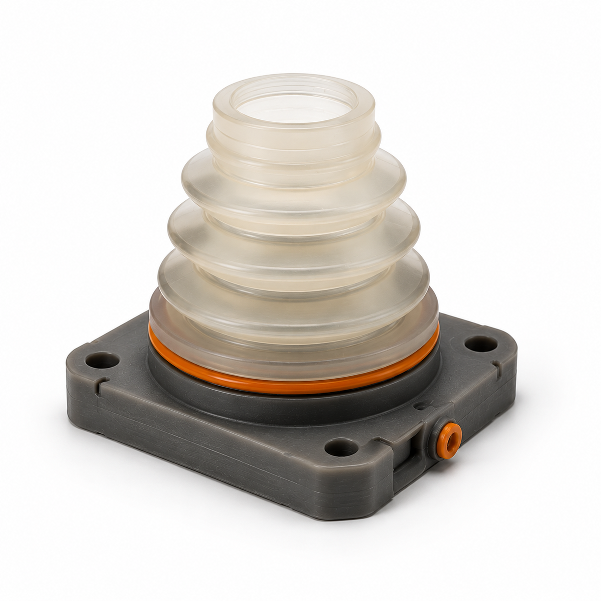 3Dresyn® Soft SR is a silicone-like photopolymer developed to replicate the touch, elasticity and resilience of conventional soft silicone rubber 
