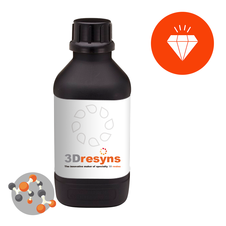 Thinner 3Dresyn RHDT Bio, rigid high deflection temperature biocompatible reactive diluent