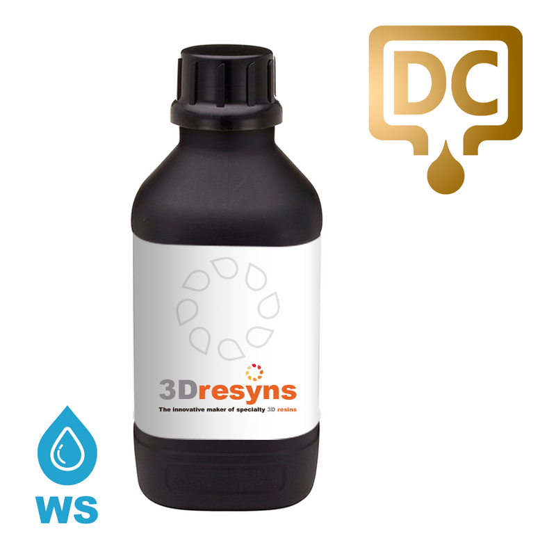 3Dresyn Perfect Cast WS1 Water Soluble for SLA, DLP & LCD Printers