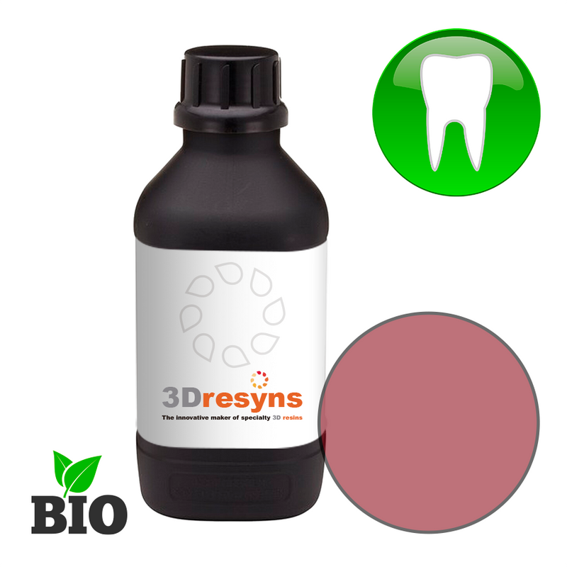 3Dresyn OD RDB MF Rigid Denture Base, Monomer Free in natural gingiva color
