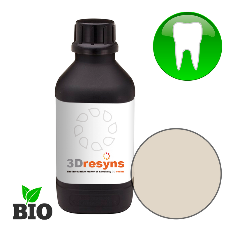 3Dresyn IJ OD C&B for durable "Crowns & Bridges" with tooth colors