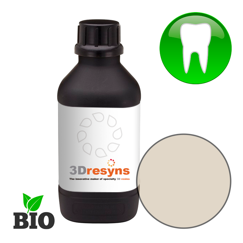 Tooth colors A1-4, B1-4, C1-4, D2-4 & Bleach BL1 for custom coloring 3D resins