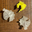 3Dresyn IM-H&C1 Cocoon MF Bio, Monomer Free Biocompatible sacrificial Hard & Crispy Cocoon 3D resin for easy breaking by hand molds for injection of soft materials