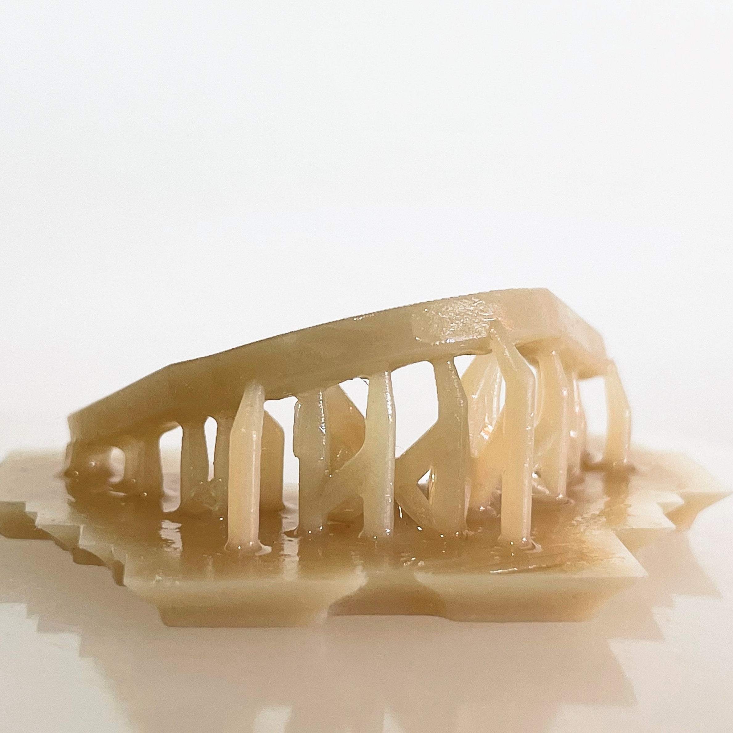 3Dresyn PEEK-like, Polyetheretherketone like, ultra tough 3D resin with ultra high flexural strength of 120-140 MPa
